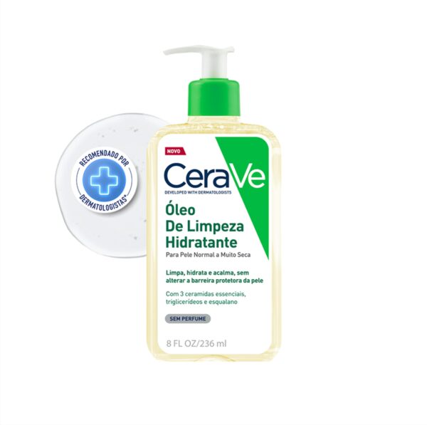 Óleo de Limpeza Hidratante com triglicerídeo e esqualeno 236ml